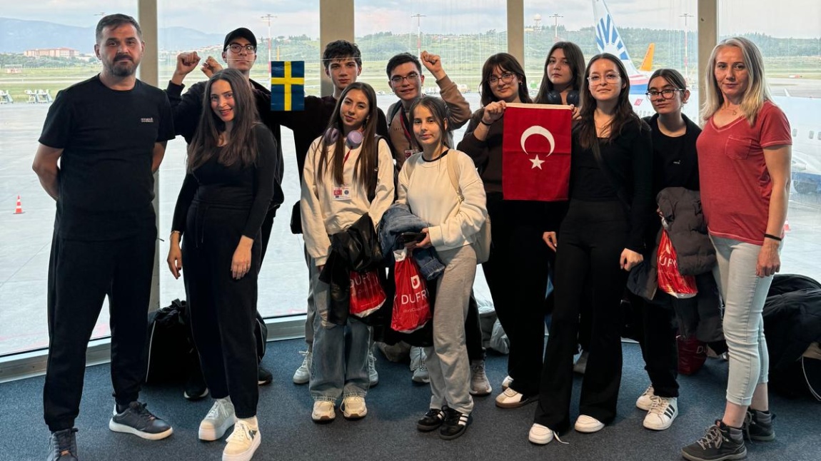 RIFAT DAĞDELEN ANADOLU LİSESİ İSVEÇ'TE...